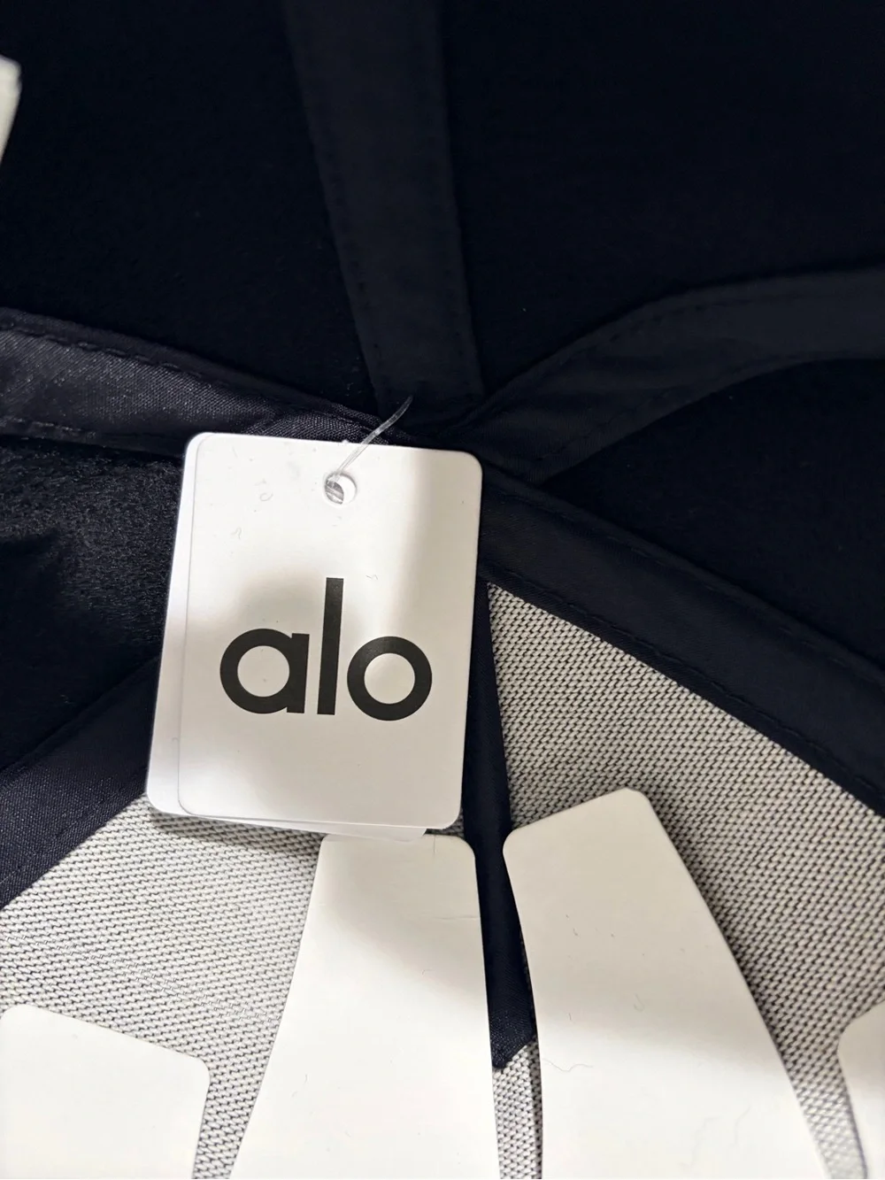 Alo Yoga Wool Blend District Trucker Hat Black